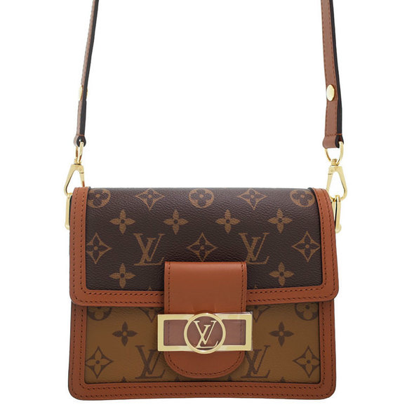 Louis Vuitton Monogram Reverse Dauphine Mini Shoulder Bag - Picture 1 of 4